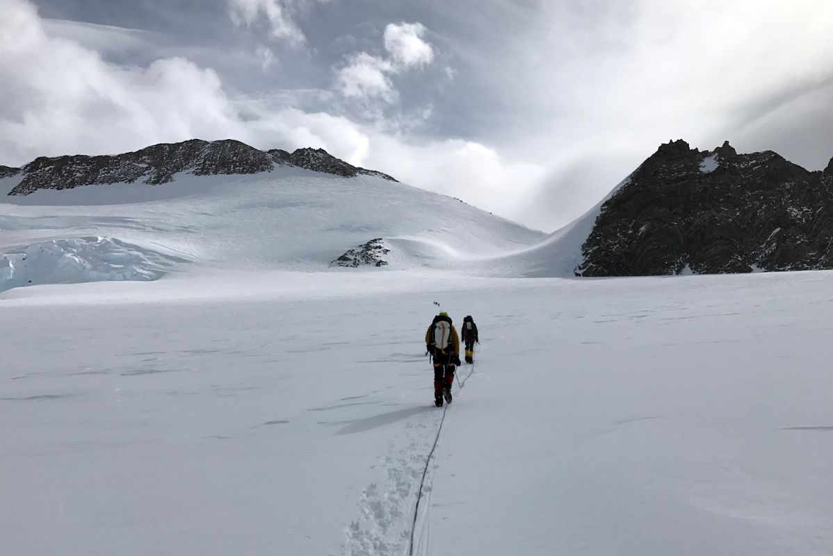 09B We Decided To Climb As Far As We Could On Knutsen Peak On Day 4 At Mount Vinson Low Camp